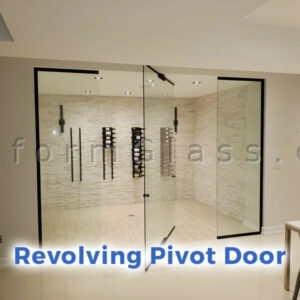 Revolving Glass Pivot Door