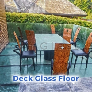 Outdoor Deck Glass Floor