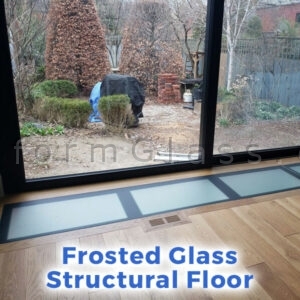 Frosted Structural Glass Floor