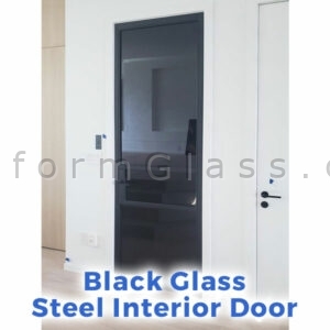 Interior Metal and Glass Door