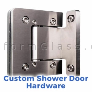 Industrial Style Glass Door Hinges