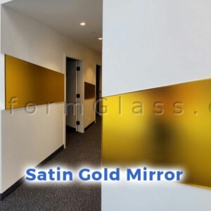 Satin Gold Mirror