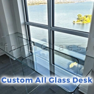 All Glass Desk