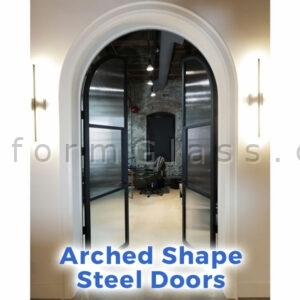 Arched Interior Steel Doors