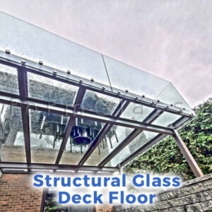 Ctructural Glass Floor for Outdoor Deck